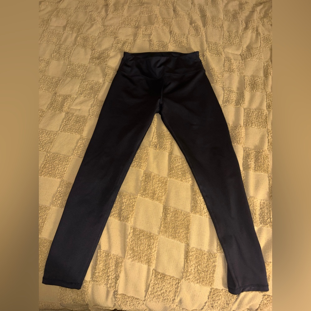 High-Waist Black Leggings